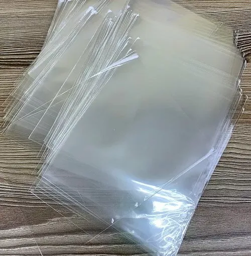упаковка прозрачных полипропиленовых пакетов для подарков, 100 штук в пачке